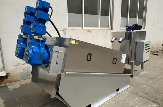 帶式污泥脫水機(jī)的結(jié)構(gòu)和選型編輯、工作原理